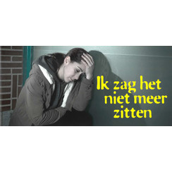 Traktaat: Ik zag het niet meer zitten (1 stuk = set à 10 dezelfde traktaten)