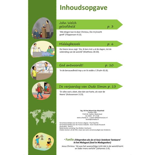 Fanilo nr 7: Goed nieuws voor kinderen