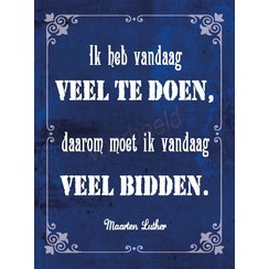 Vierkante luxe ansichtkaart 84-57 (per stuk)