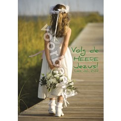 Ansichtkaart met tekst 22-22  (1 stuk = set à 10 dezelfde kaarten)