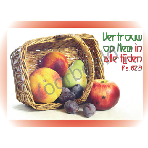 Ansichtkaart met tekst 23-12 (1 stuk = set van 10 dezelfde ansichtkaarten)