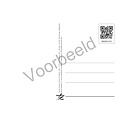 Ansichtkaart met tekst 23-12 (1 stuk = set van 10 dezelfde ansichtkaarten)