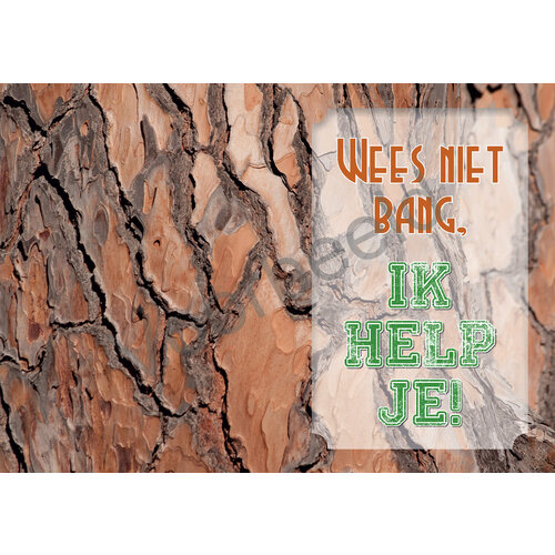 Ansichtkaart met tekst 23-13 (1 stuk = set van 10 dezelfde ansichtkaarten)