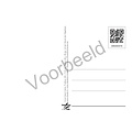 Ansichtkaart met tekst 23-23 (1 stuk = set van 10 dezelfde ansichtkaarten)