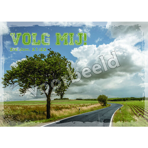 Ansichtkaart 24-18 (1 stuk = set van 10 dezelfde ansichtkaarten)