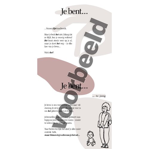 Traktaat: Jij en God (1 stuk = set van 10 traktaten)