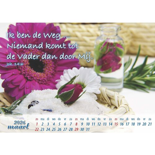 Bureaukalender: In Uw schuilplaats 2026