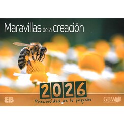 Posterkalender Fascinerende schepping 2026 Spaans
