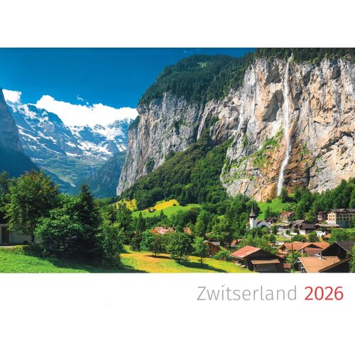 Zwitserse posterkalender 2026 nederland