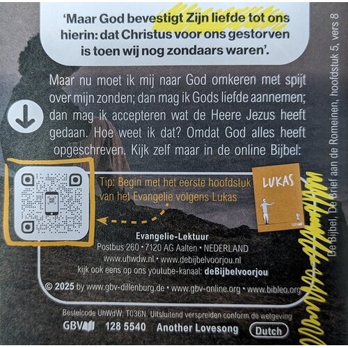 Nog een liefdesliedje? (1 stuks = set à 10 dezelfde traktaten)