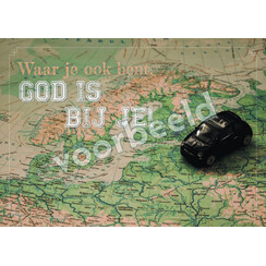 Ansichtkaart 26-15 met Bijbeltekst (1 stuk = set à 10 dezelfde ansichtkaarten)