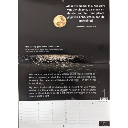 Posterkalender 'Fascinerende schepping' 2027
