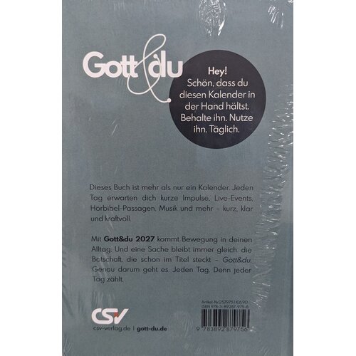 Gott & du boekkalender 2027