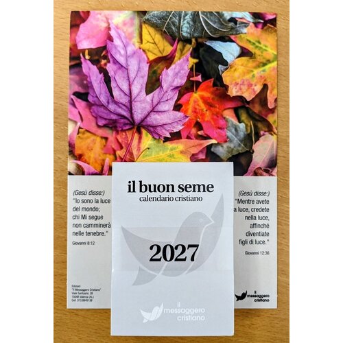Het Goede Zaad A6 2027 Italiaans scheurkalender
