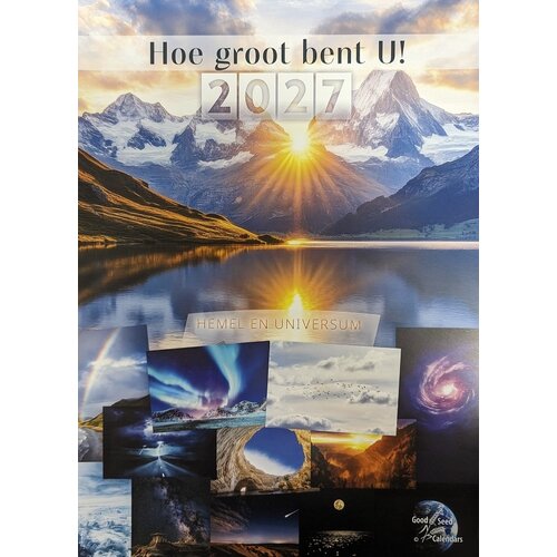 Posterkalender: Hoe groot bent U! 2027