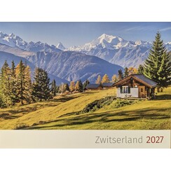 Zwitserse posterkalender 2027 Nederlands