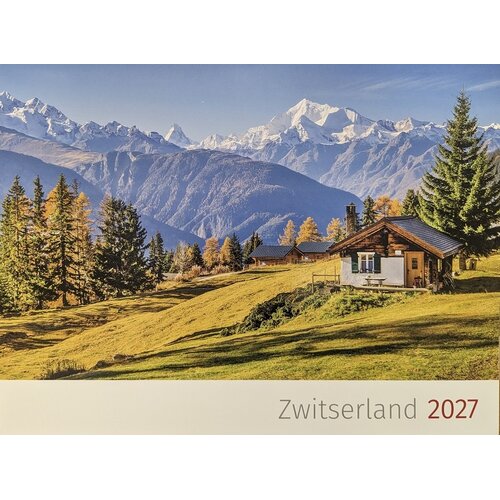 Zwitserse posterkalender 2027 Nederlands