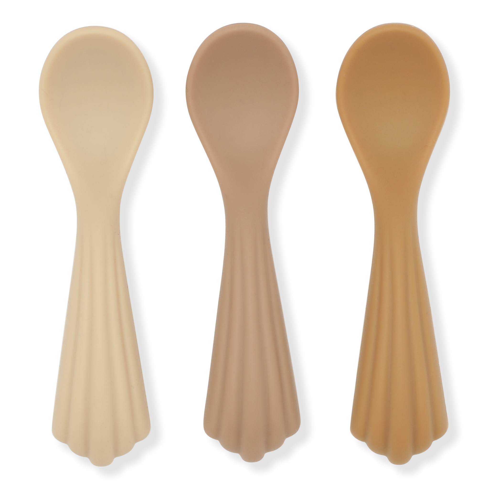 Silicone spoons shell - 3 pack-1