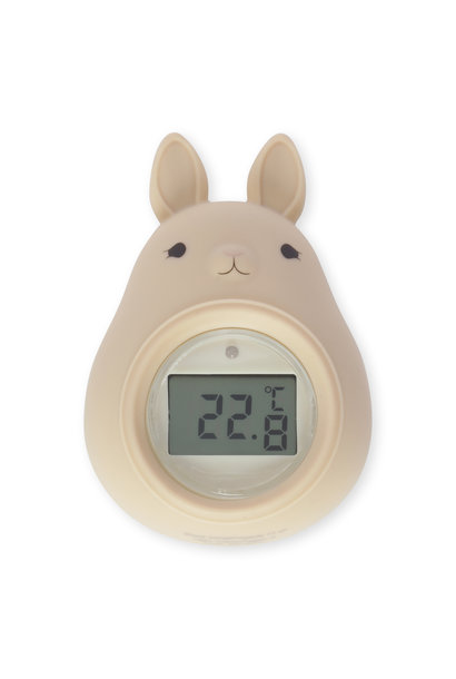 Bunny bath thermometer shell