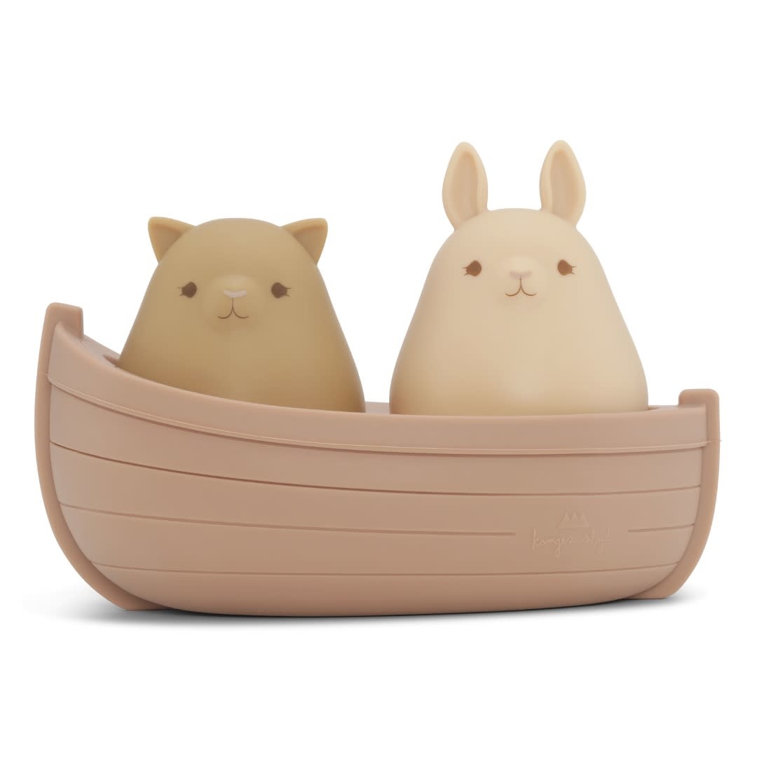 Silicone boat toys blush-1