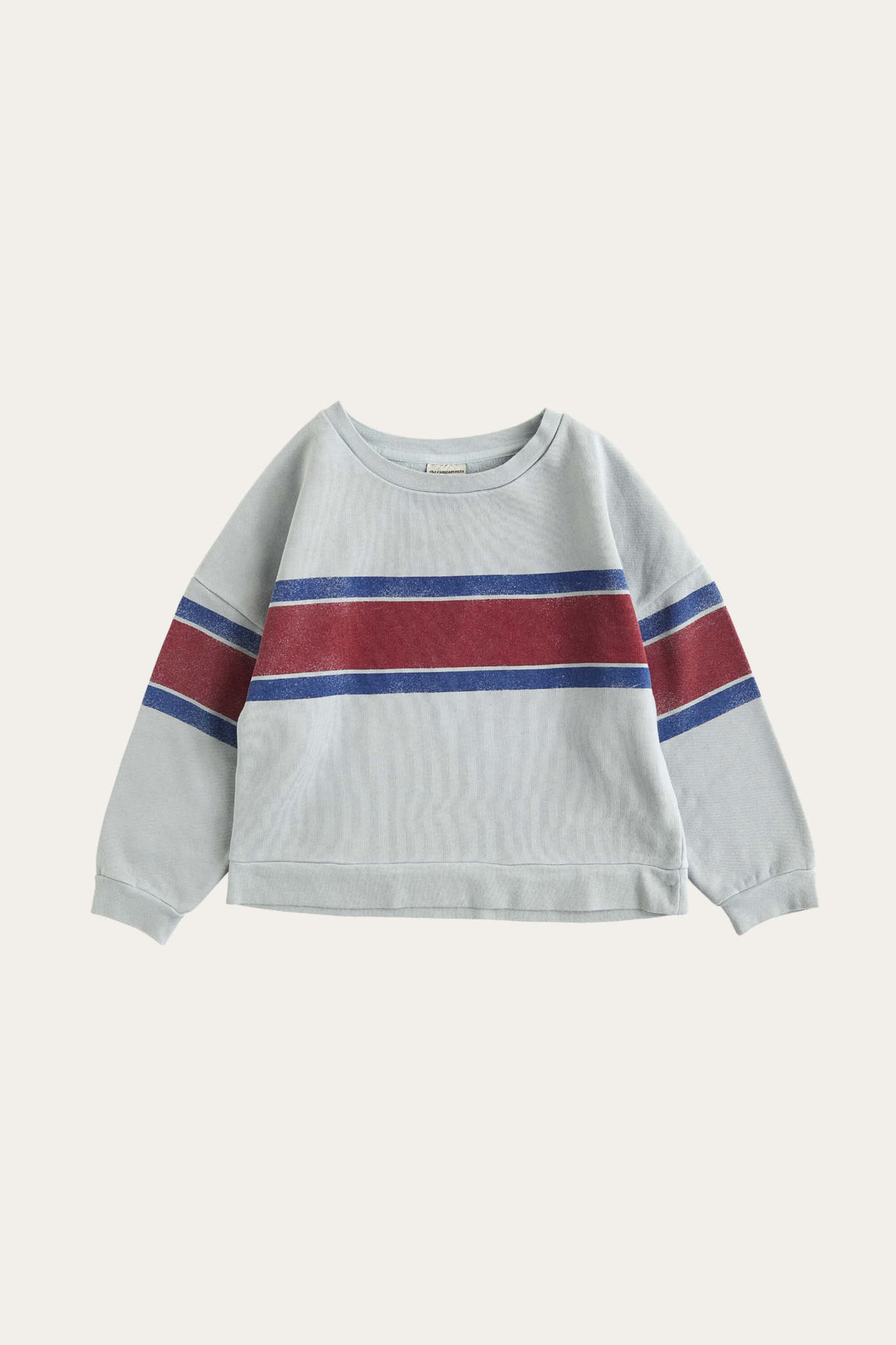 Bicolored bands sweatshirt-1