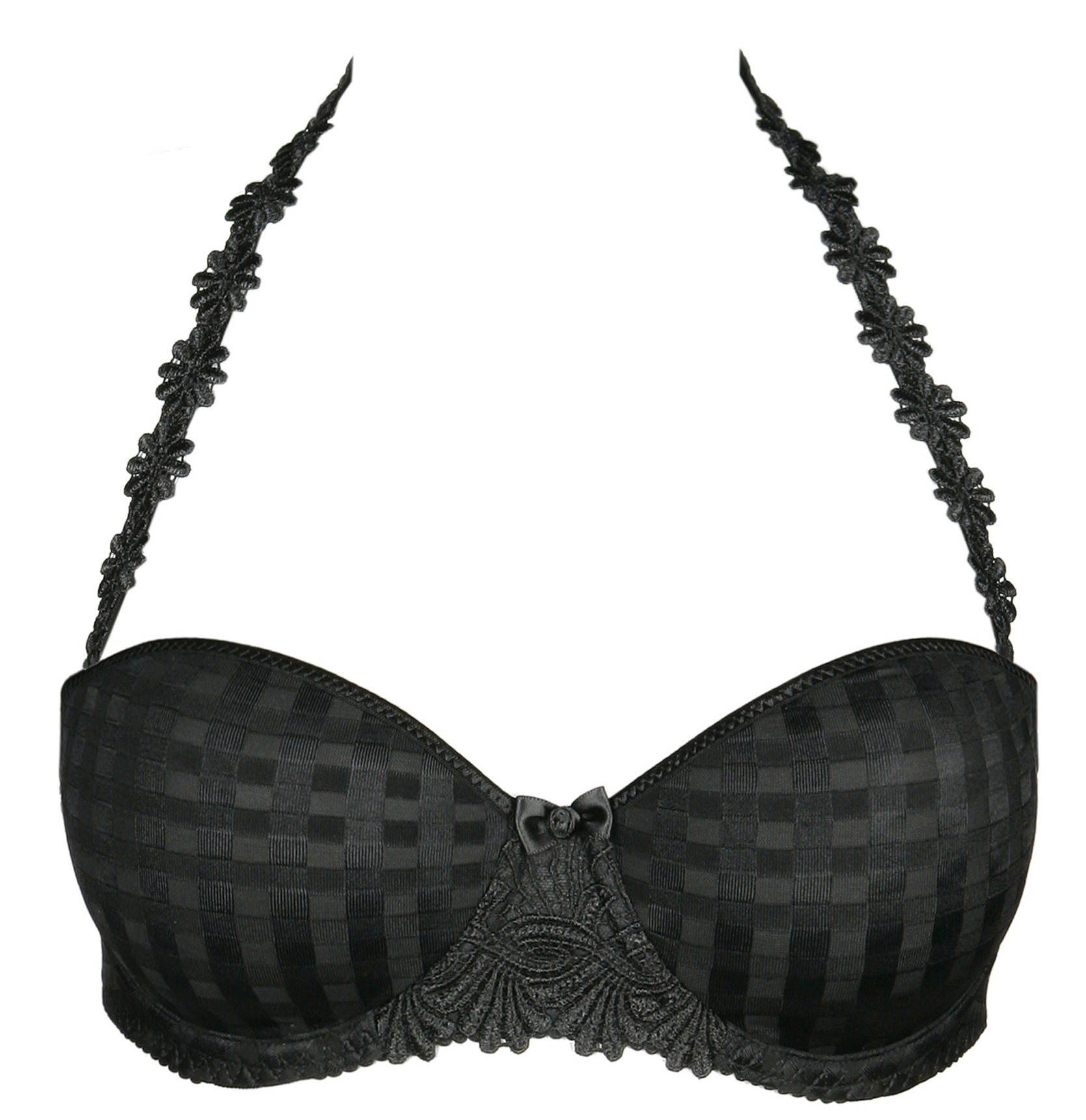 Jane - Strapless BH met Mousse - Zwart