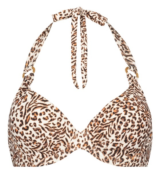 CYELL Cyell Leopard Love padded bikinitop met beugel C-F