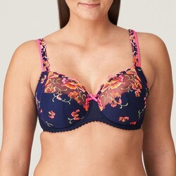 Devdaha full cup C-D velvet blue
