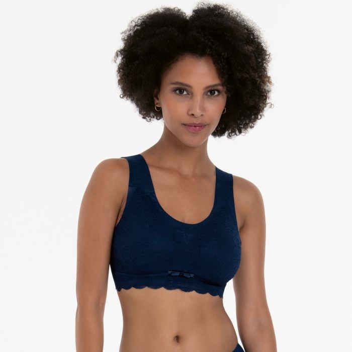 Anita Anita Essentials Lace bralette S-XL marine blauw