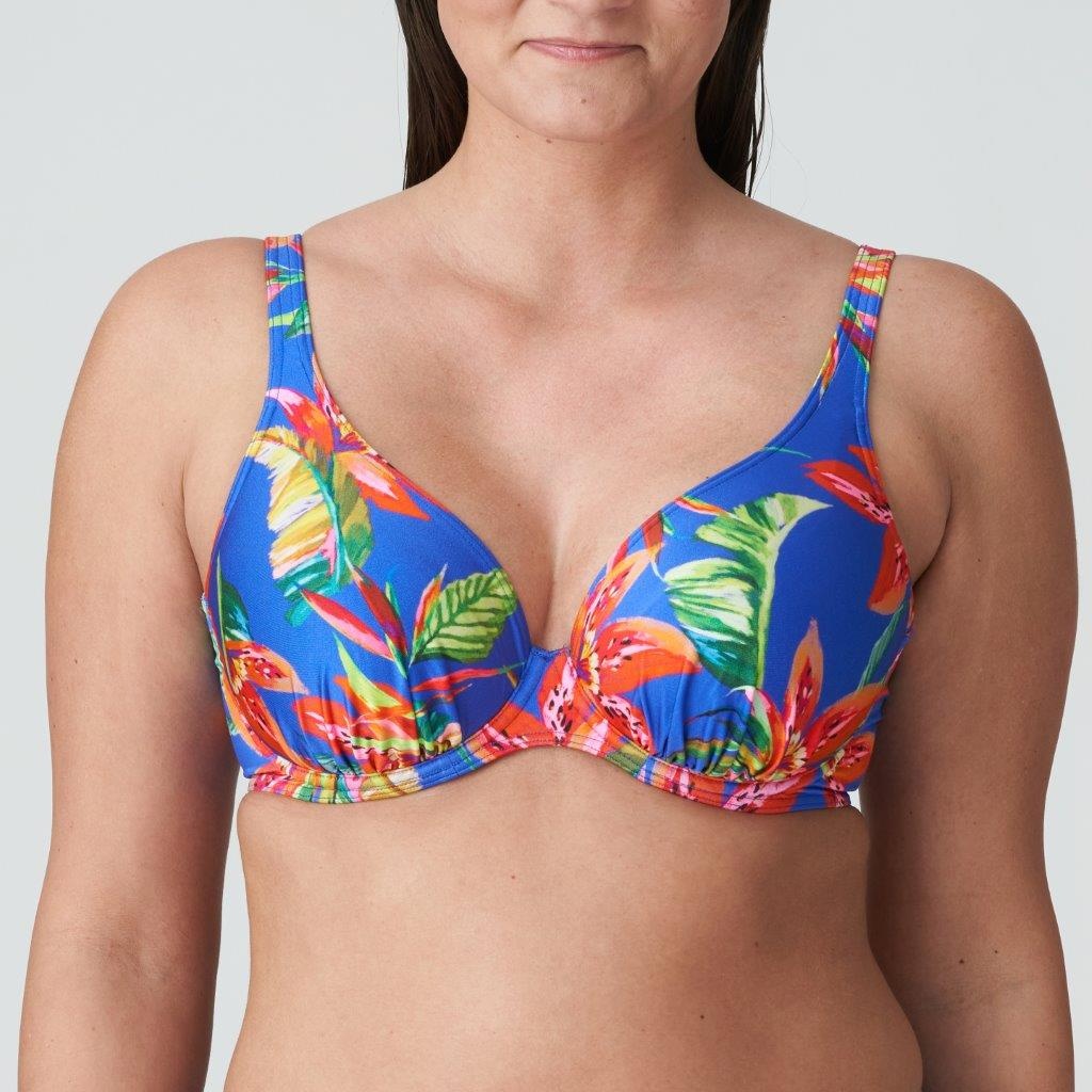 PrimaDonna SWIM Prima Donna Swim Latakia plunge bikini halve mousse C-G tropical rainforest