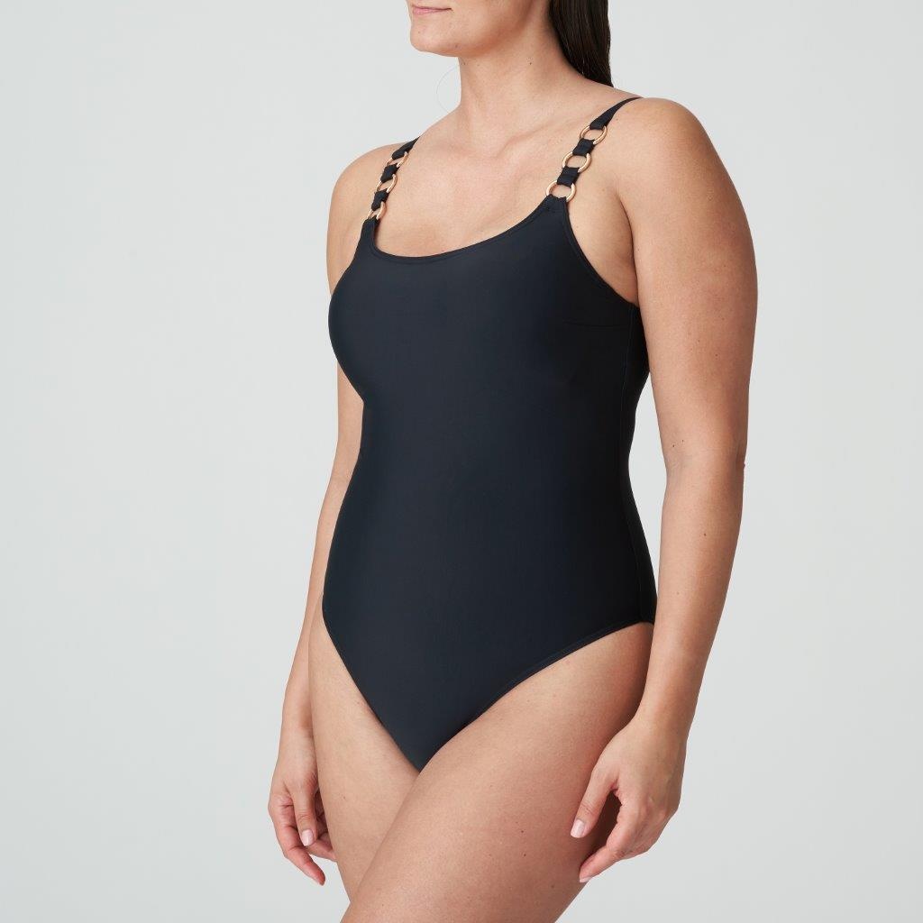 PrimaDonna SWIM Prima Donna Swim Damietta badpak beugelloos C-F zwart