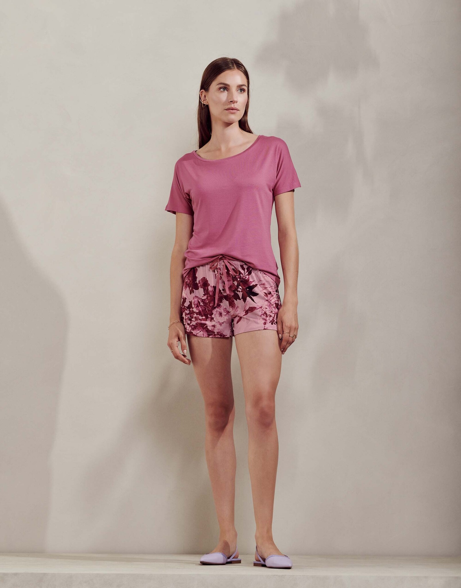 Essenza  Essenza Nori Rosemary short XS-XL spot on pink