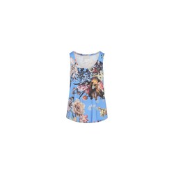 Shelby Isabelle mouwloze top S-L azur blue