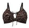Anita Rosa Faia Sara padded bikini top C-H safari