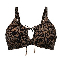 Sara padded bikini top C-H safari