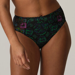 San Angel tailleslip 44-46 peacock feather