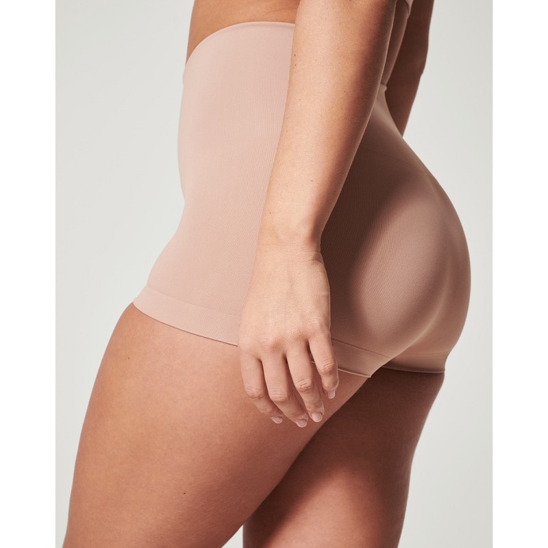 Spanx Spanx Ecocare seamless shaping boyshort S-XL toasted oatmeal