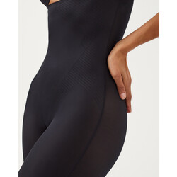 Invisible High-waisted mid- thigh short S-XXXL zwart