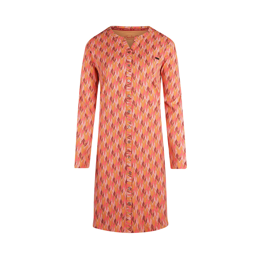 Charlie Choe Charlie Choe Flower power days nachthemd M-XXL multi colour