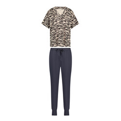 Pyjama korte mouw M-L zebra mauve