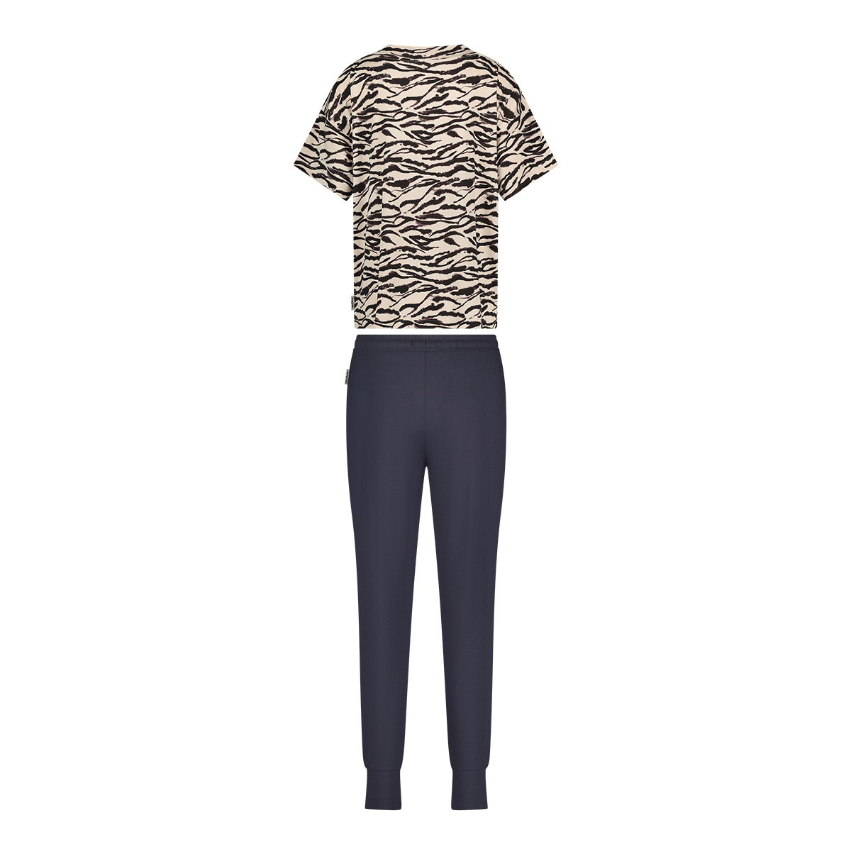 Ten Cate Ten Cate Pyjama korte mouw M-L zebra mauve
