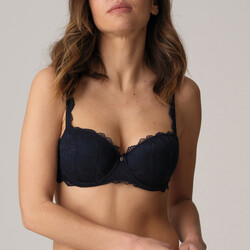 Manyla balconnet mousse  C-D velvet blue