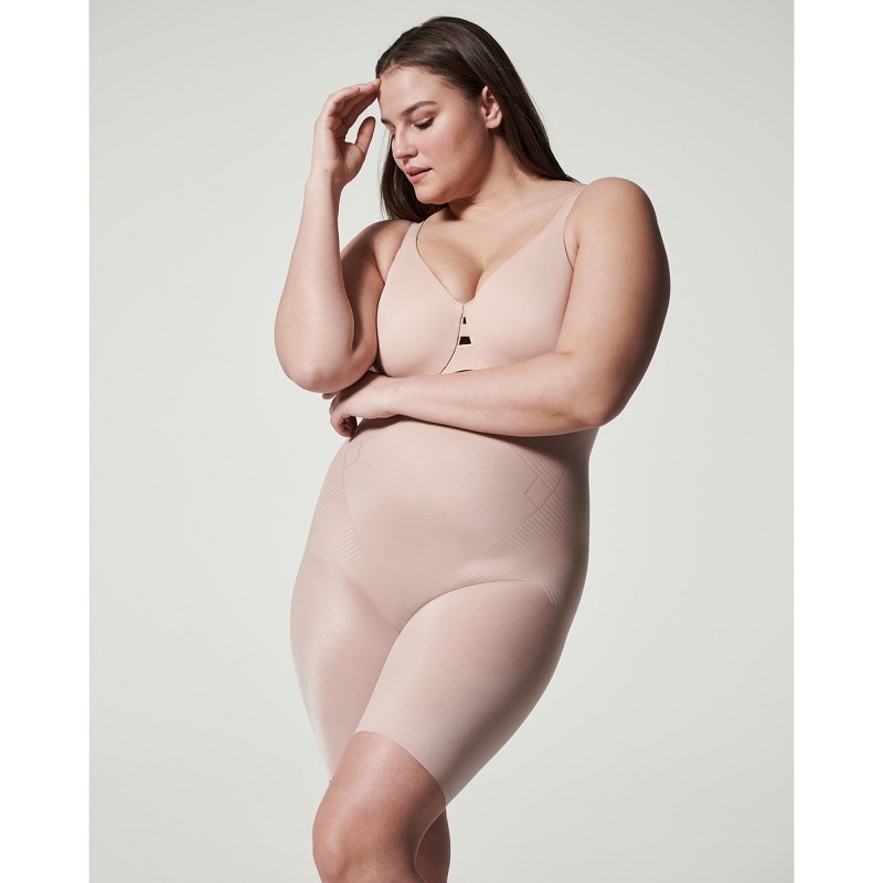Spanx Spanx Thinstincts 2.0 High-waisted mid- thigh short S-XXL champagne beige