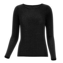 Perfect Line Cashmere longe sleeve S-XL zwart