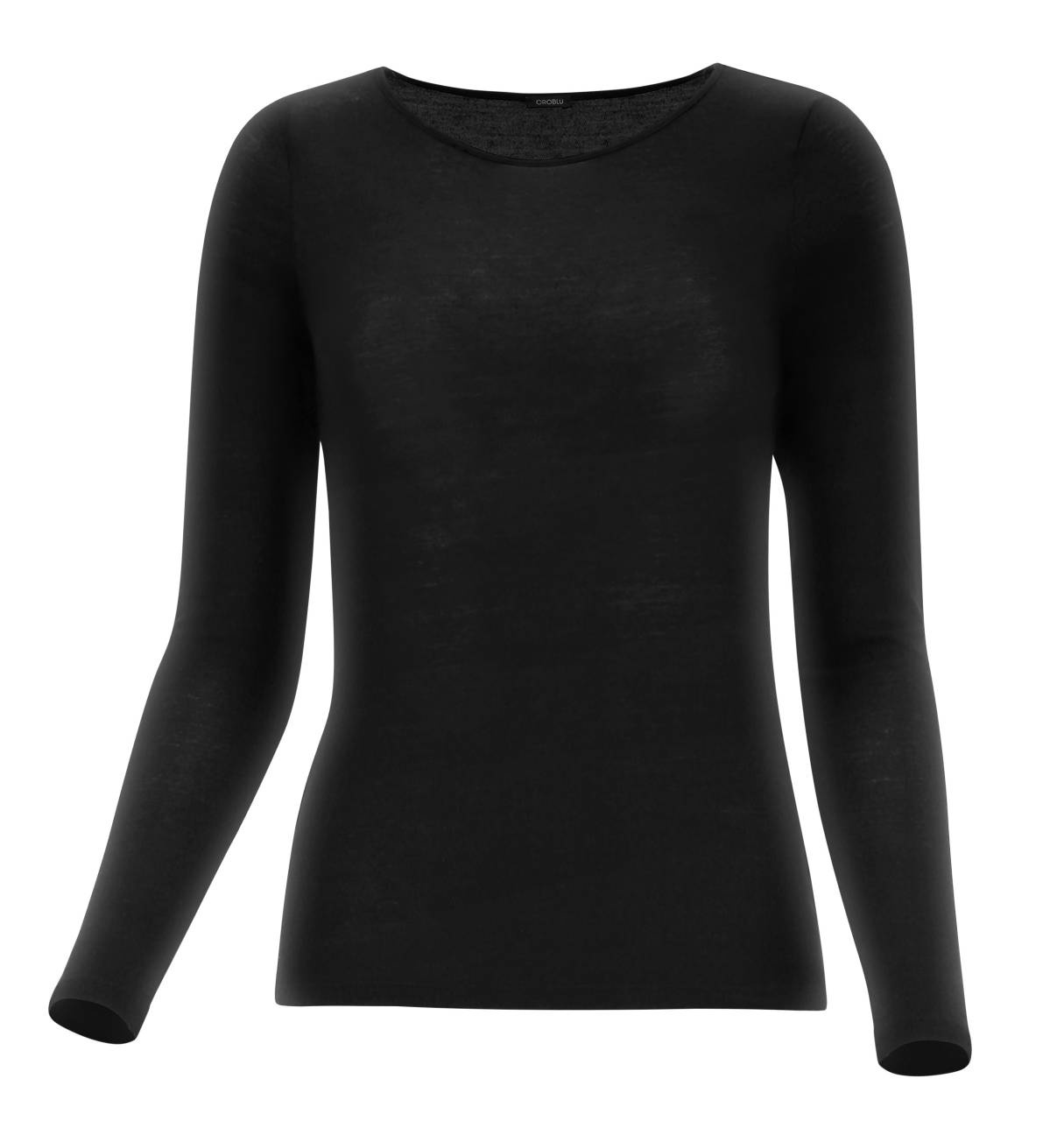 Oroblu Oroblu Perfect Line Cashmere longe sleeve  S-XL zwart