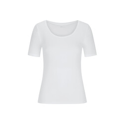 superfine organic t-shirt ronde hals 36-48 wit