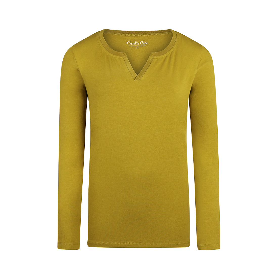 Charlie Choe Charlie Choe Funky nights shirt M olijfgroen