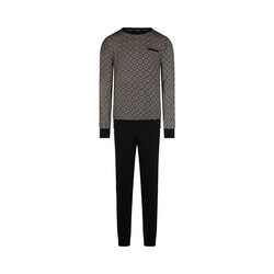 Charlie goes retro heren pyjama set M-XL zwart