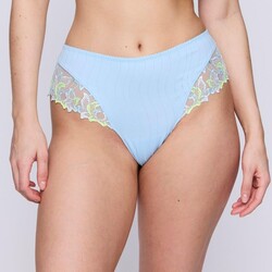 Deauville luxe string 36-48 milky blue