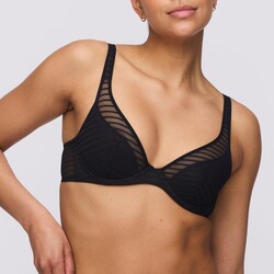 Basyl plunge halve mousse cup A-E zwart
